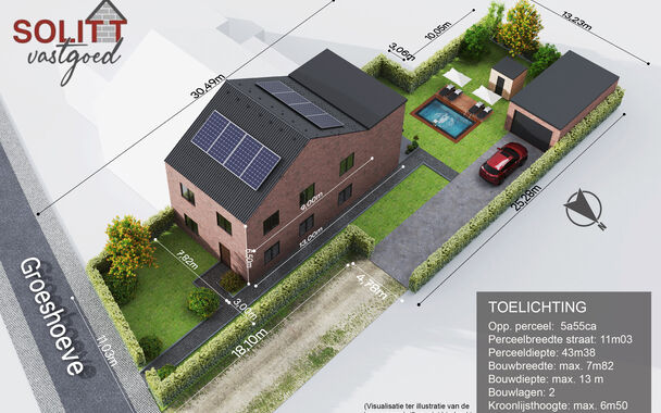 Bouwgrond te koop in Nijlen Kessel